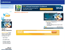 Tablet Screenshot of codemind.com